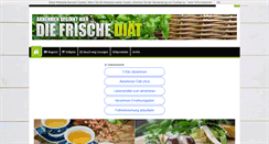 Desktop Screenshot of frischediaet.de