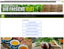 Tablet Screenshot of frischediaet.de